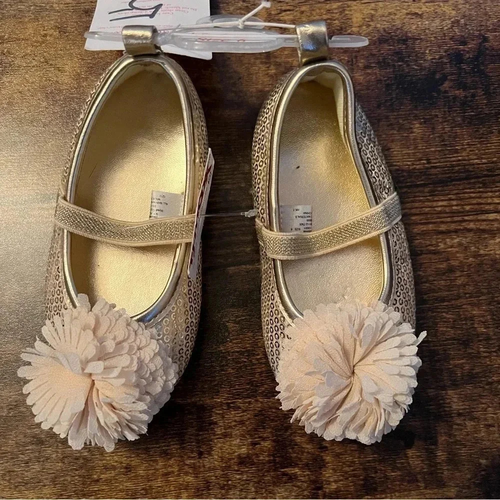 Stepping Stones | toddler girls dress shoes. Size: 18-24M, size-6 - Picture 1 of 11